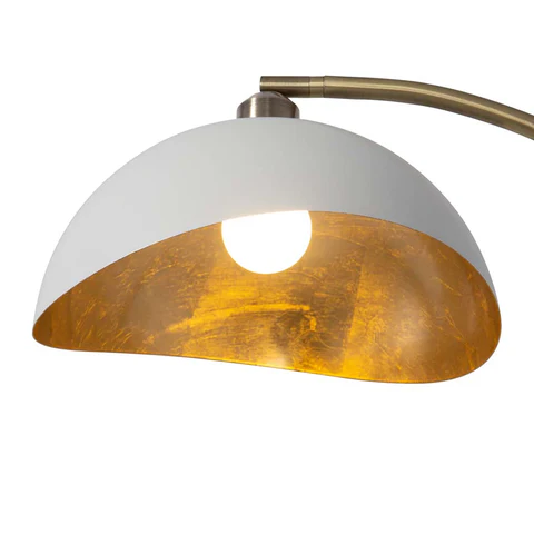 Luna Bella Table Lamp – Matte White Finish - Image 5