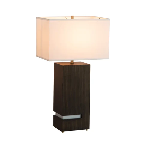 Zen Gilded Ebony Nightlight Table Lamp - Image 5