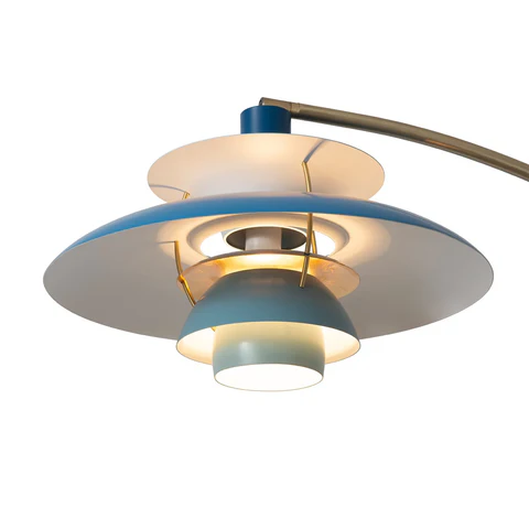 Palm Springs Arc Floor Lamp with Three Lights - Image 4