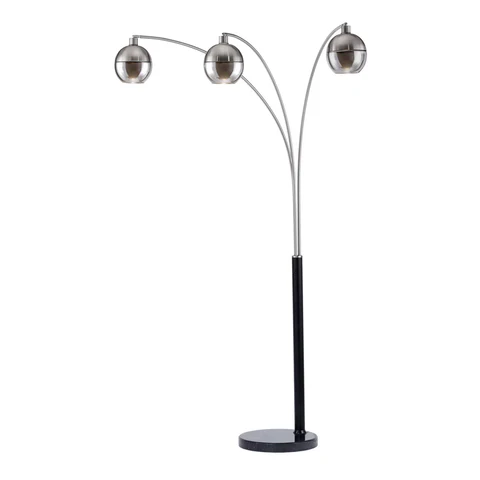 Orson Three-Light Arc Floor Lamp - Image 4