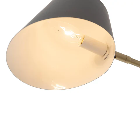 Culver Arc Floor Lamp with Three Lights - Image 4