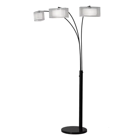 Amarillo Arc Floor Lamp with 3 Lights - Image 4