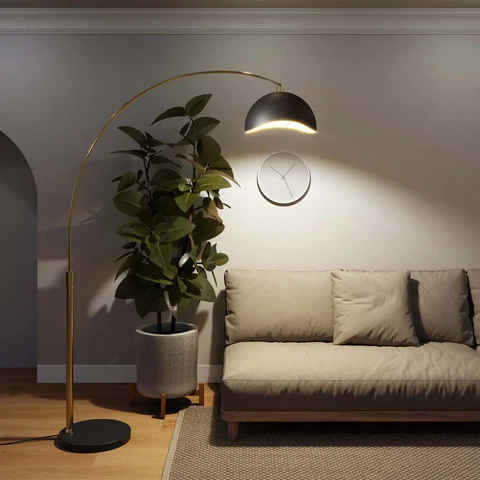 Luna Bella Modern Arc Floor Lamp - Image 5