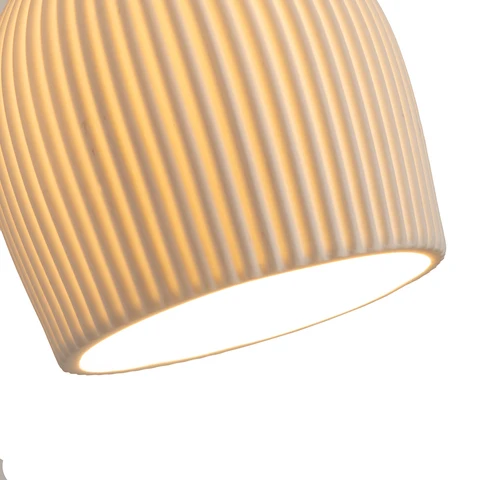 Petaluma Wall Sconce – Bone Porcelain & Matte Black - Image 4