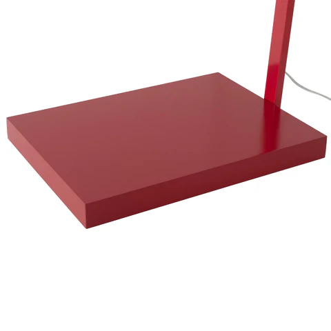 Red Stretch Arc Floor Lamp - Image 5