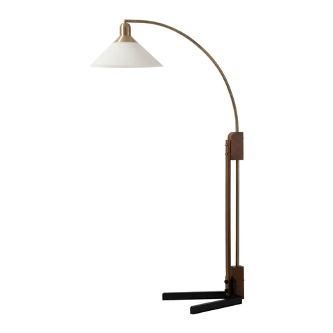 Melmar Modern Chairside Arc Floor Lamp - Image 5