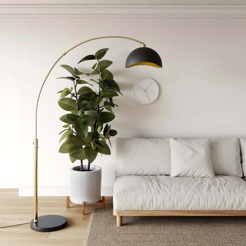Luna Bella Modern Arc Floor Lamp