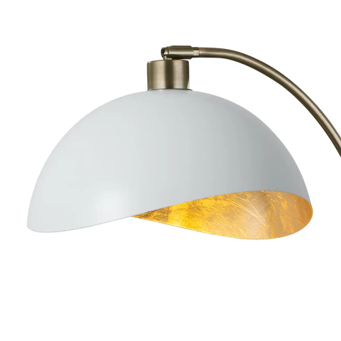 Luna Bella Table Lamp – Matte White Finish - Image 7
