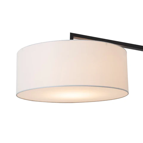 Stretch Modern Matte Black Arc Floor Lamp - Image 6