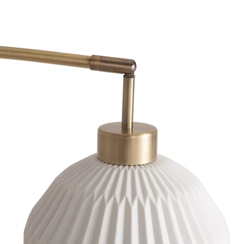 Moraga Arc Floor Lamp with Three Lights - Image 6