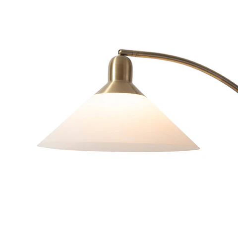 Melmar Modern Chairside Arc Floor Lamp - Image 6