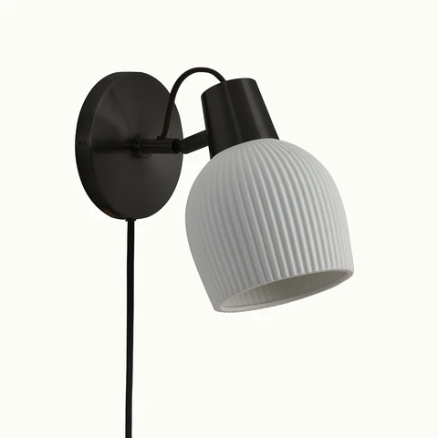 Petaluma Wall Sconce – Bone Porcelain & Matte Black - Image 6