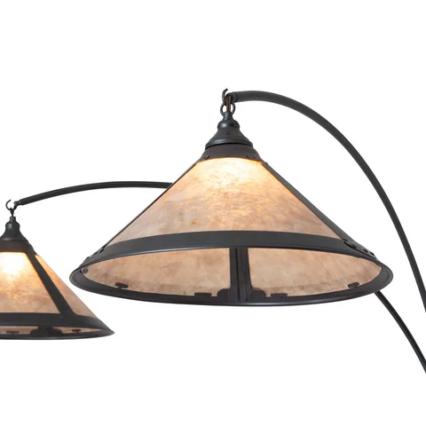 Natural Mica Contemporary 3-Light Floor Lamp - Image 8