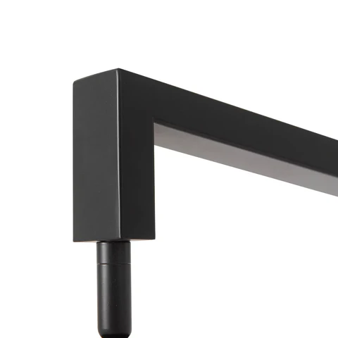 Stretch Modern Matte Black Arc Floor Lamp - Image 7