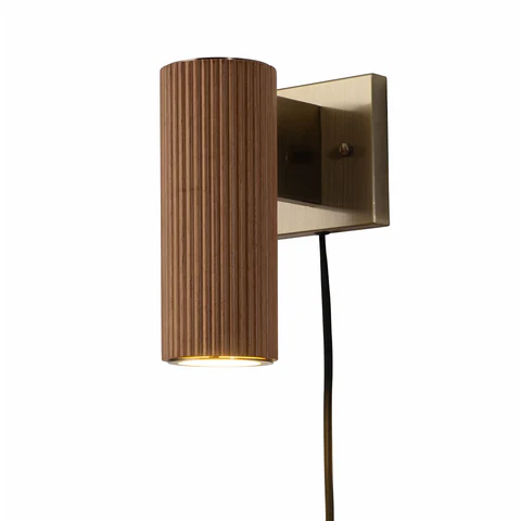 Natural Ash Tambo Plug-In Wall Sconce - Image 7
