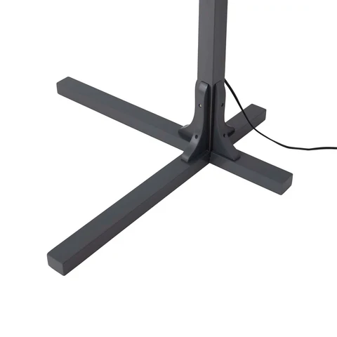Natural Mica Contemporary 3-Light Floor Lamp - Image 9