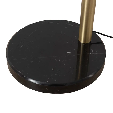 Rancho Mirage 84-Inch 3-Light Arc Floor Lamp – Weathered Brass Finish - Image 8
