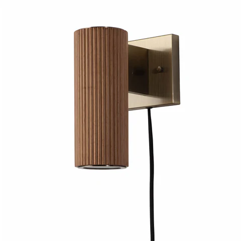 Natural Ash Tambo Plug-In Wall Sconce - Image 8