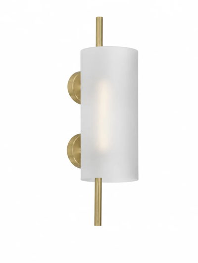 Elegant Brass LED Wall Sconce