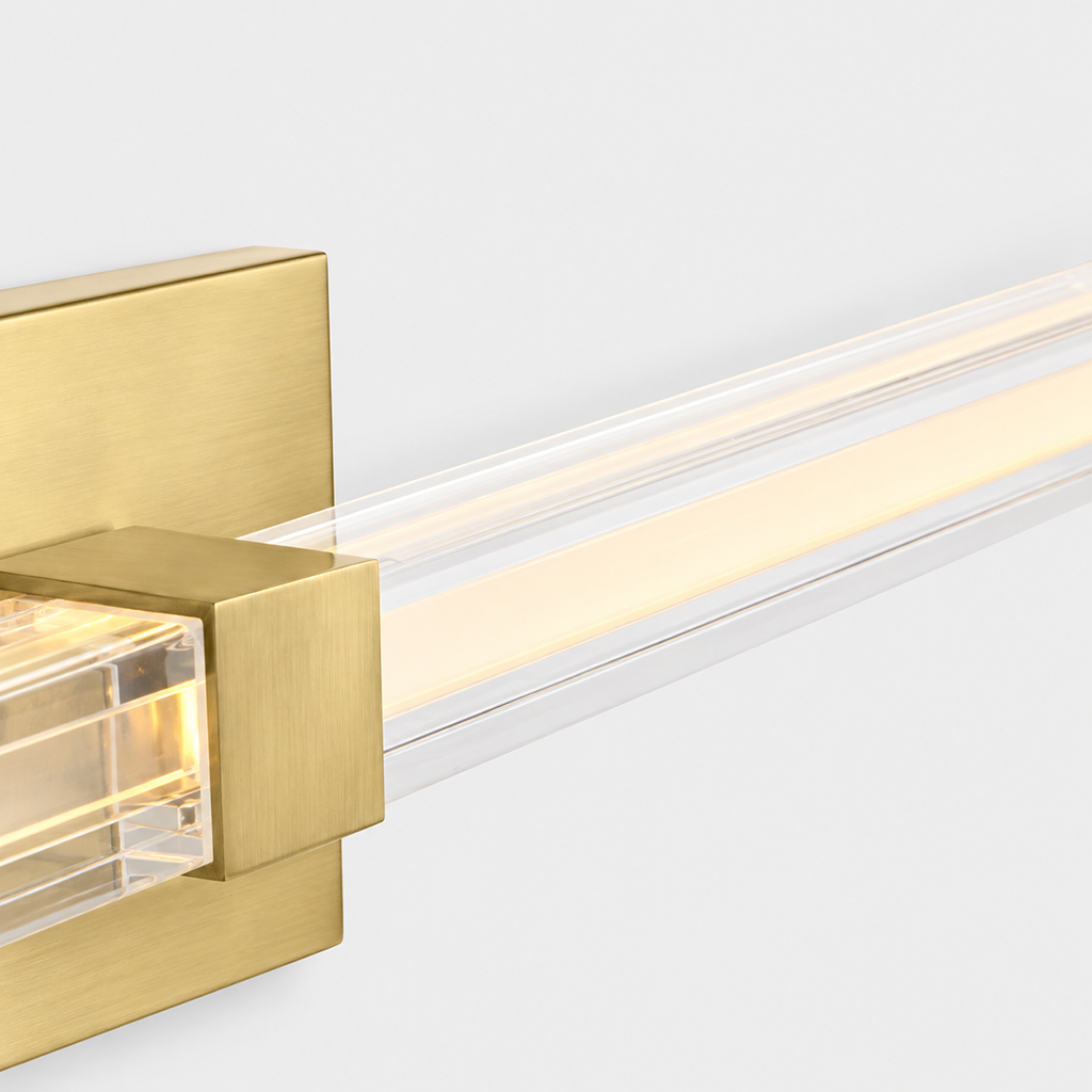 Brass LED Bathroom Vanity Light - Image 3
