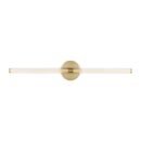 Slim Brass LED Vanity Light