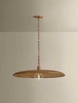 Patina Brass Pendant - Image 3