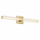 Modern Integrated LED Brass Vanity Light