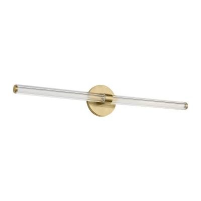 Slim Brass LED Vanity Light - Image 4