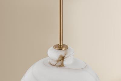 Artistic Glass Hanging Light - Image 4