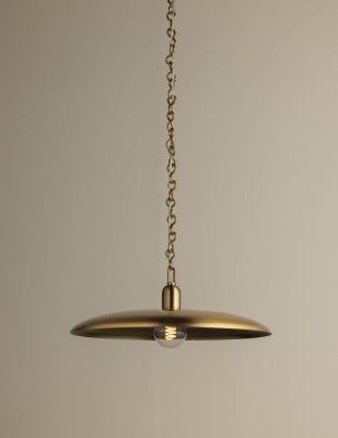 Patina Brass Pendant - Image 4