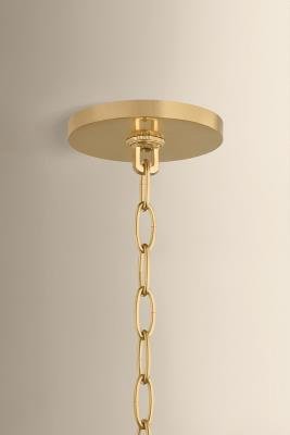 Etched Glass Hanging Light - Image 5