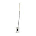 Slim Brass LED Wall Sconce - Image 5