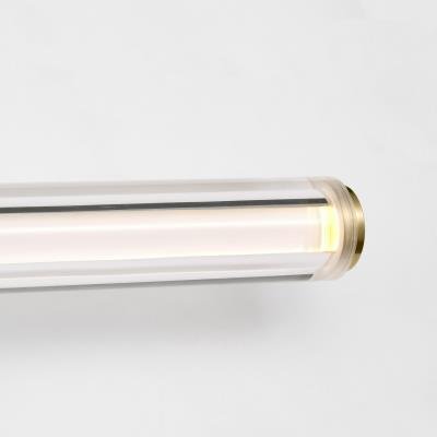 Contemporary Integrated LED Brass Vanity Light - Image 5