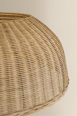 Rattan Five-Light Pendant - Image 6
