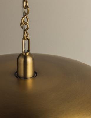 Patina Brass Pendant - Image 6