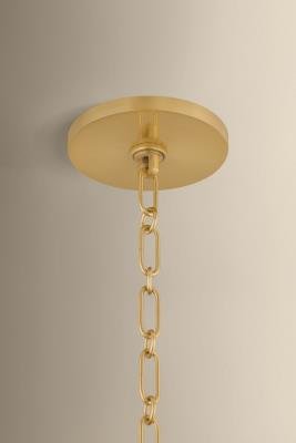Rattan Five-Light Pendant - Image 7