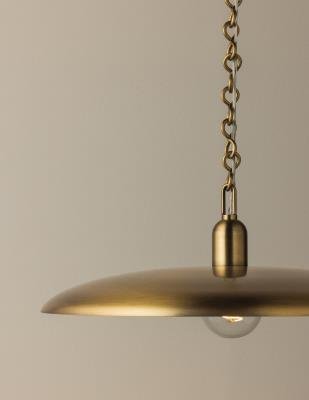 Patina Brass Pendant - Image 7
