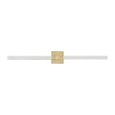 Integrated LED Brass Vanity Light - Image 5