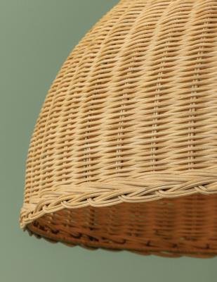 Rattan Five-Light Pendant - Image 9