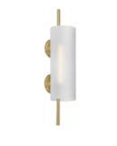 Elegant Brass LED Wall Sconce