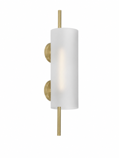 Elegant Brass LED Wall Sconce