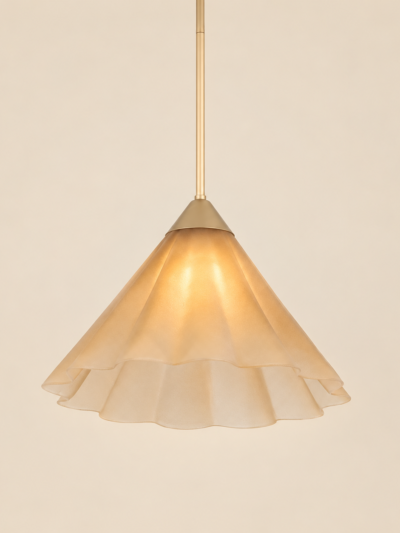Matte Champagne Pendant Light