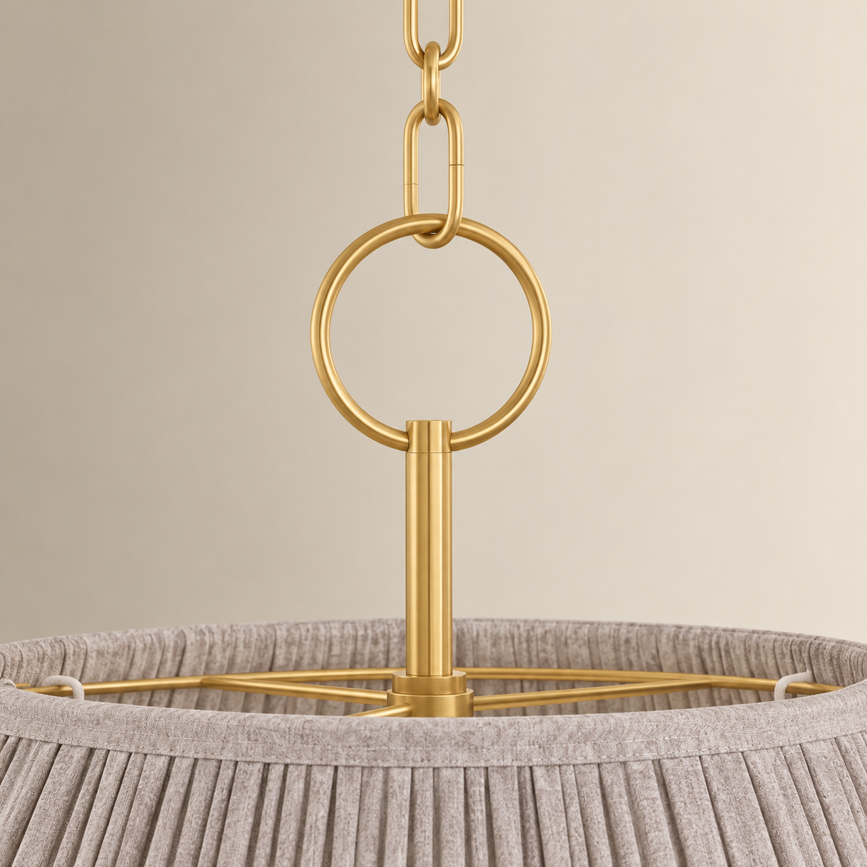 Printed Cotton Pendant Light - Image 6
