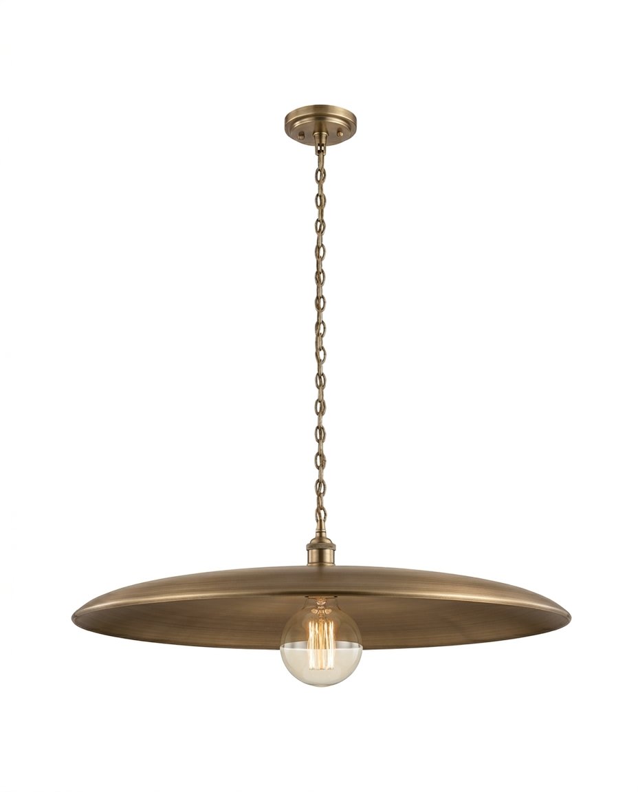 Patina Brass Pendant