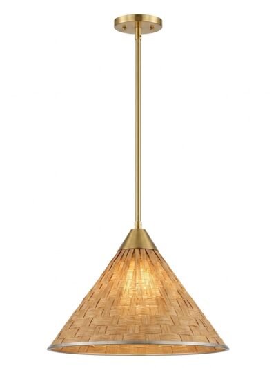 Matte Champagne Pendant Light