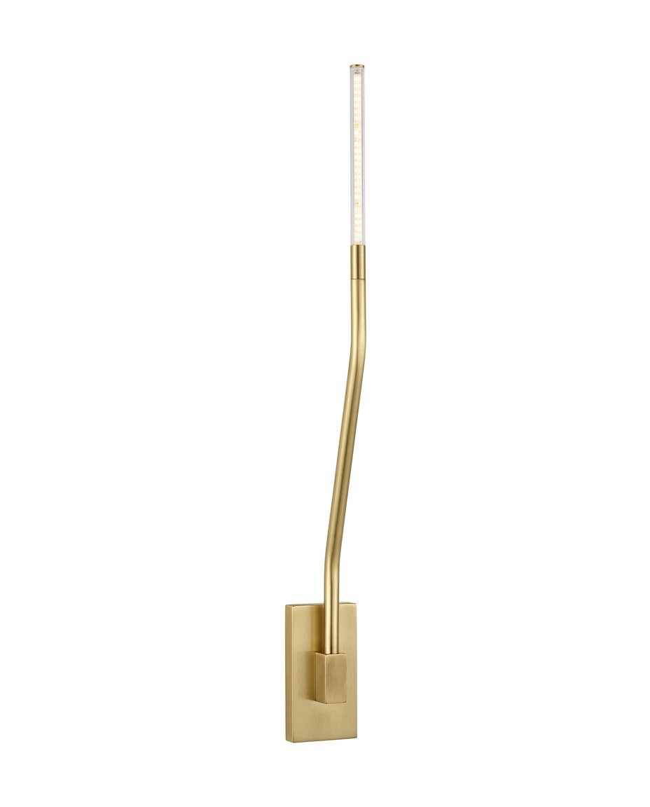 Brass Vertical Wall Light - Image 2