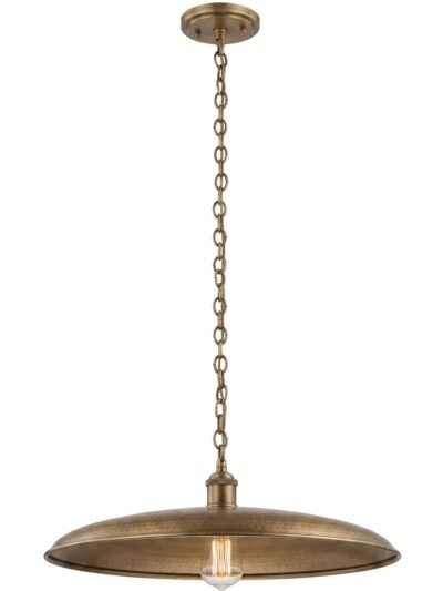 Patina Brass Pendant Light