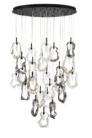 LED Organic Glass Chandelier