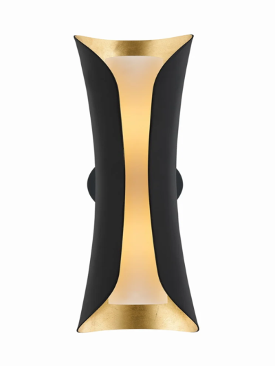 Dual-Light Opal Wall Sconce