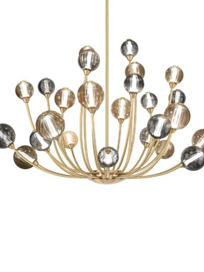 LED Art Glass Pendant Chandelier